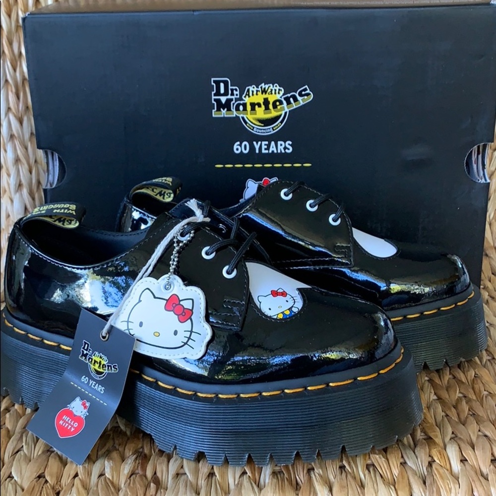 Hello Kitty x Dr Martens 1461 Quad Loafer